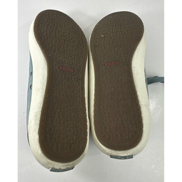 Taos Moc Star 2 Sneakers Blue Low Top Lace Up Canvas Shoes Women's US 10.5 W - Picture 11 of 13